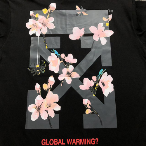 Camiseta Off-White Charry Blossom