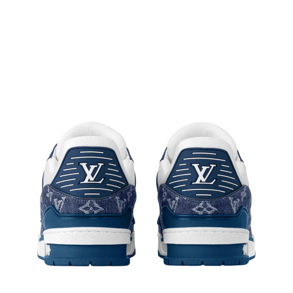 Louis Vuitton Trainer Low Monogram Denim Blue