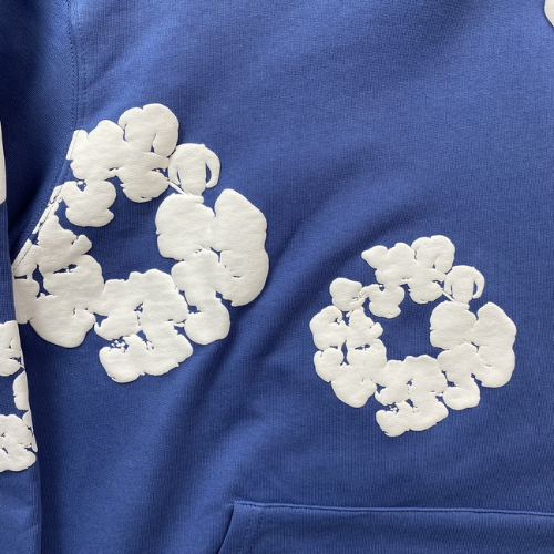 Moletom Denim Tears The Cotton Wreath Blue
