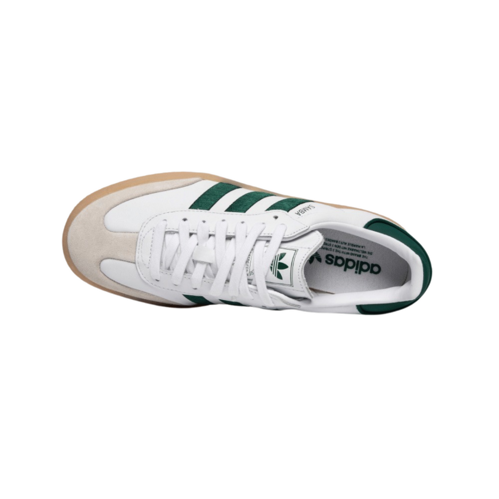 Tênis Adidas Sambae Cloud White Collegiate Green