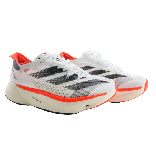 Tênis Adidas Adizero Adios Pro 3 White and Solar Red