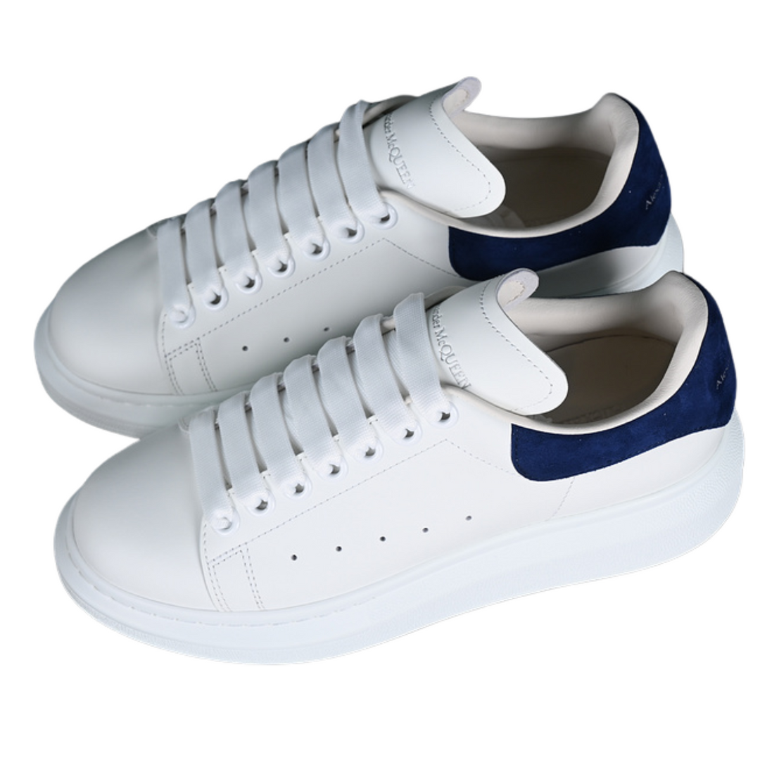 Alexander Mcqueen Oversized Sneaker White and Paris Blue