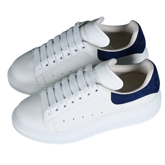 Alexander Mcqueen Oversized Sneaker White and Paris Blue