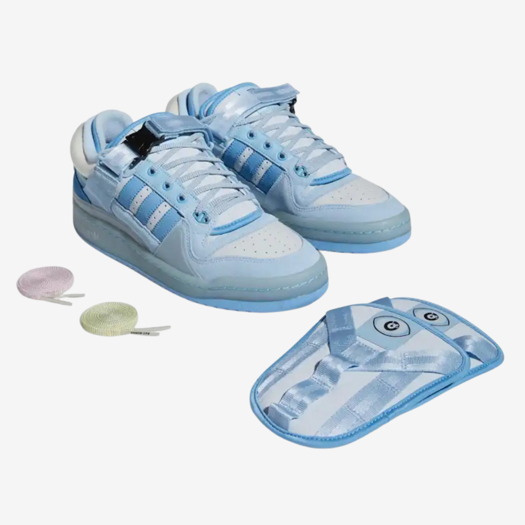 Tênis Adidas Forum Low x Bad Bunny Blue Tint - Legranee