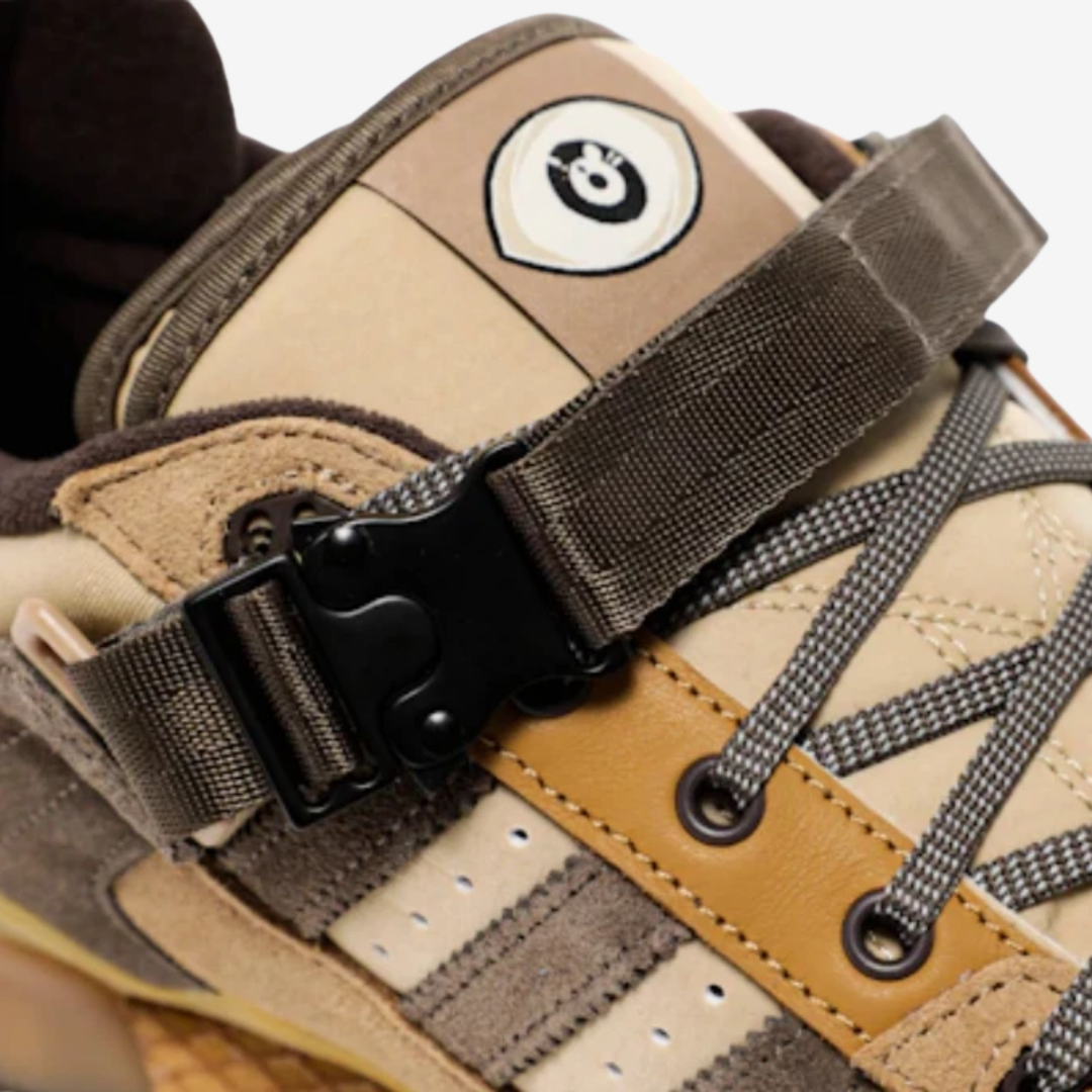 Tênis Adidas Forum Low x Bad Bunny Buckle Low Café - Legranee