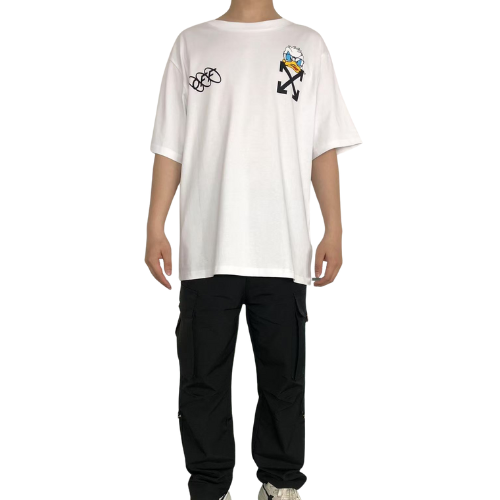 Camiseta Off-White x Pato Donald