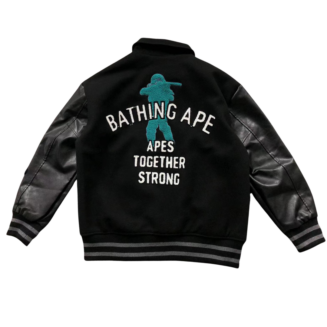 Jaqueta Varsity Babe Black