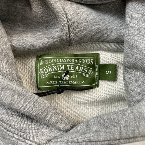 Moletom Denim Tears The Cotton Wreath Grey