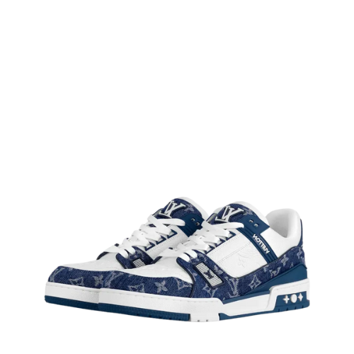 Louis Vuitton Trainer Low Monogram Denim Blue