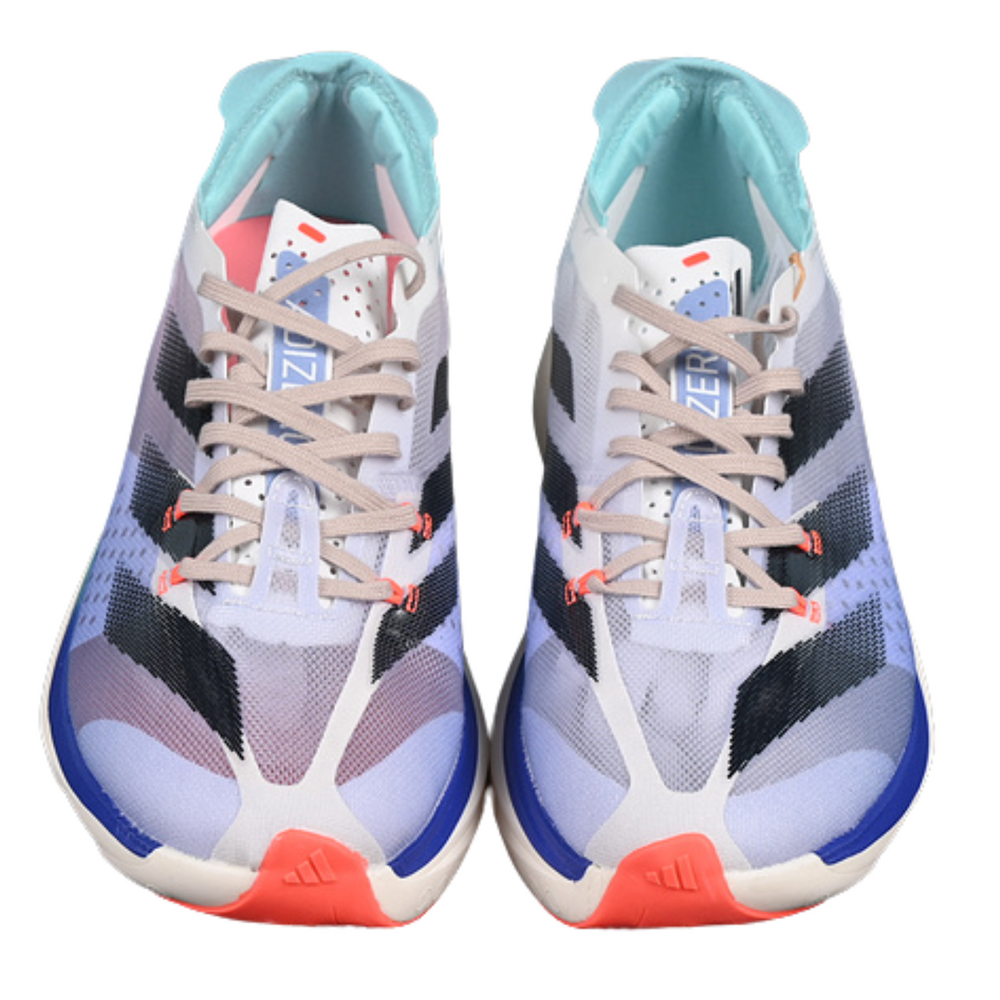 Tênis Adidas Adizero Adios Pro 3 Off White and Flash Aqua