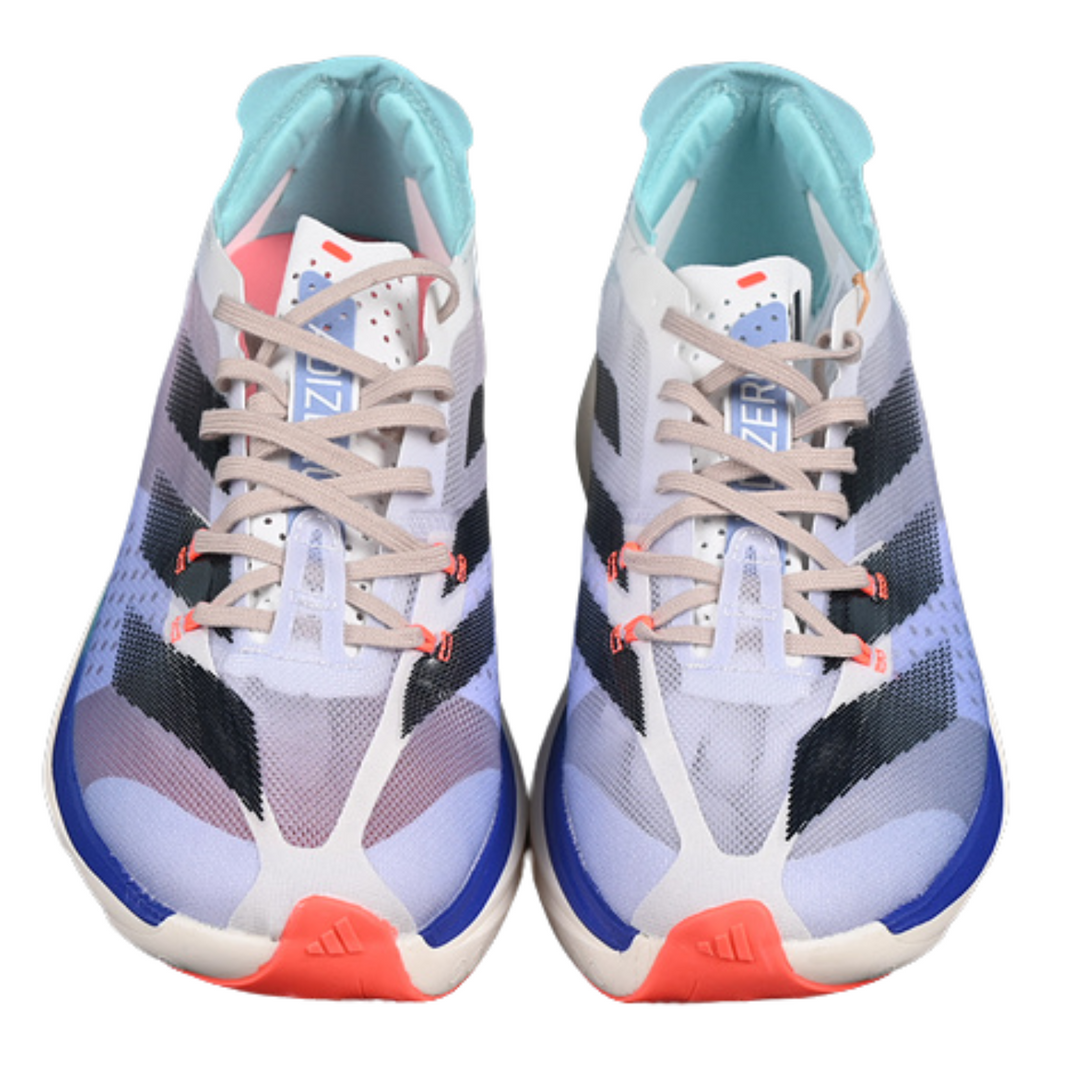 Tênis Adidas Adizero Adios Pro 3 Off White and Flash Aqua